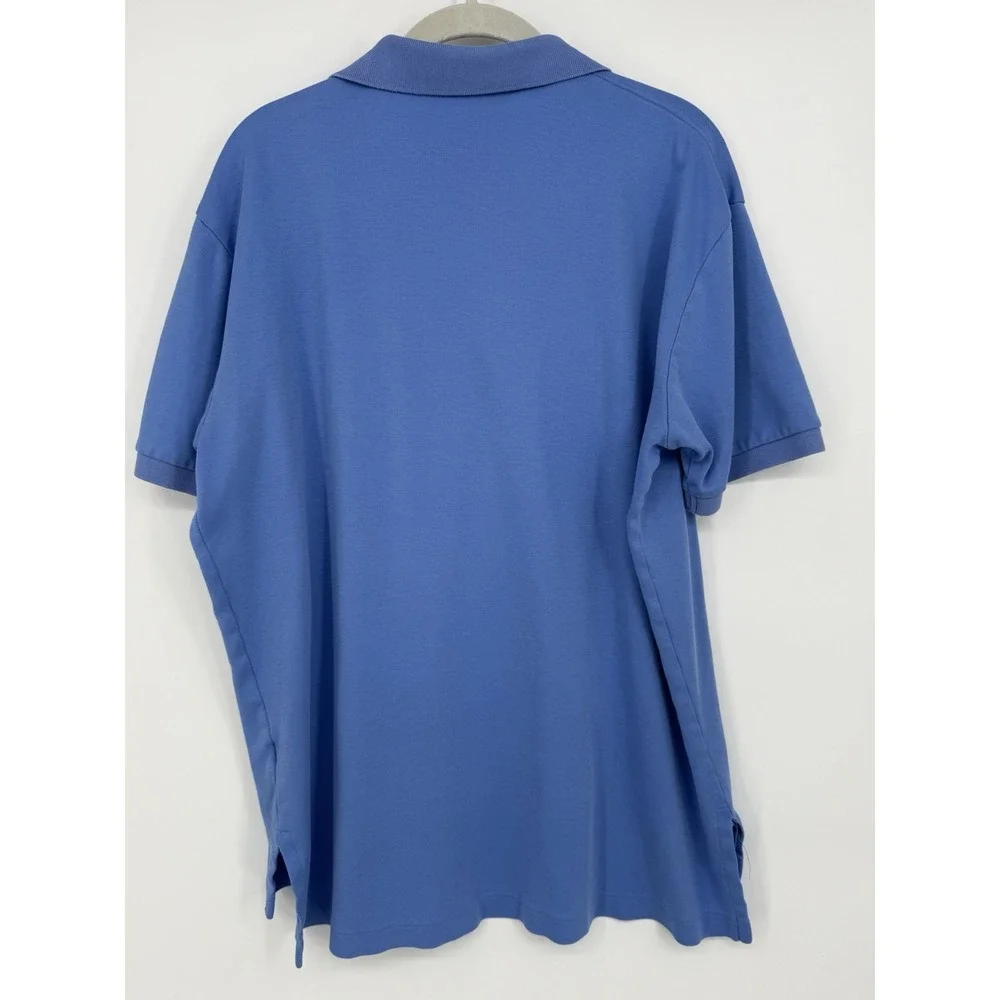 Polo Ralph Lauren Men's Blue Short Sleeve Polo Large